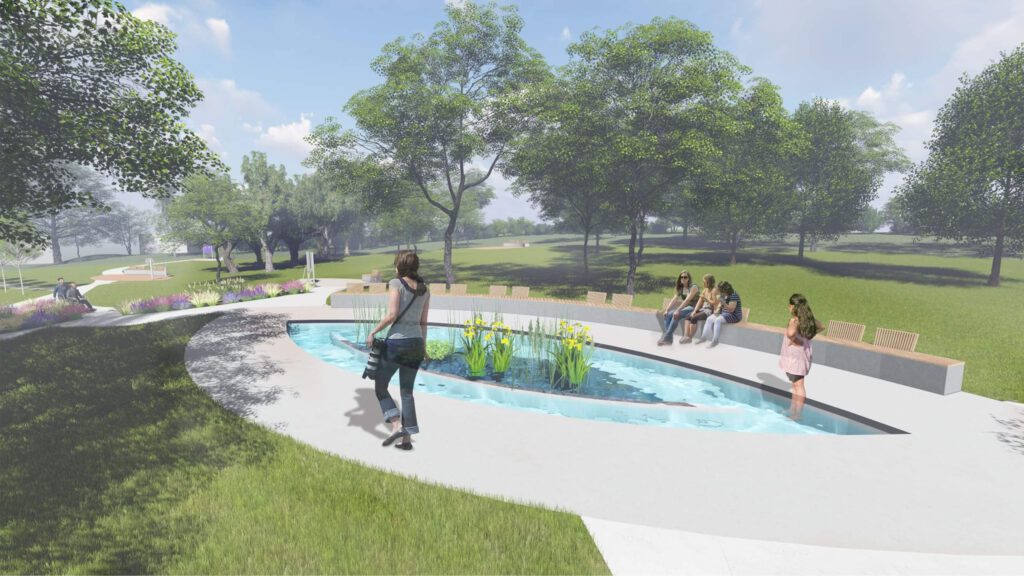 Atelier Gaia Rehabilitační park Nemocnice Strakonice